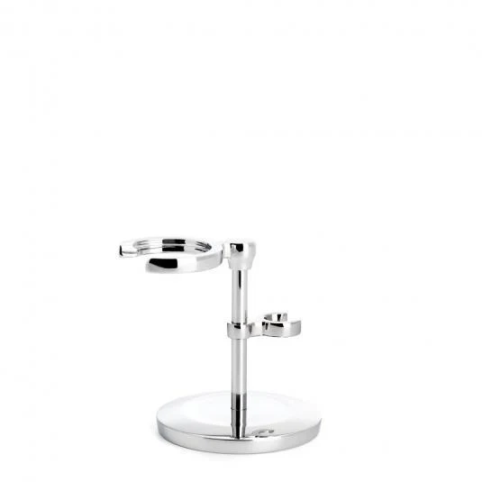 MÜHLE TRADITIONAL 3 Pc. Shaving Set, Silvertip Fibre® Brush & Safety Razor, Chrome-Plated Metal - Image 4